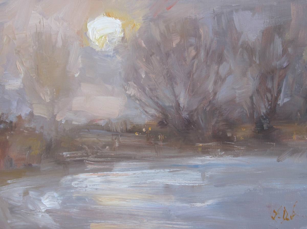 December Moon by Lamya Deeb, Image 1.