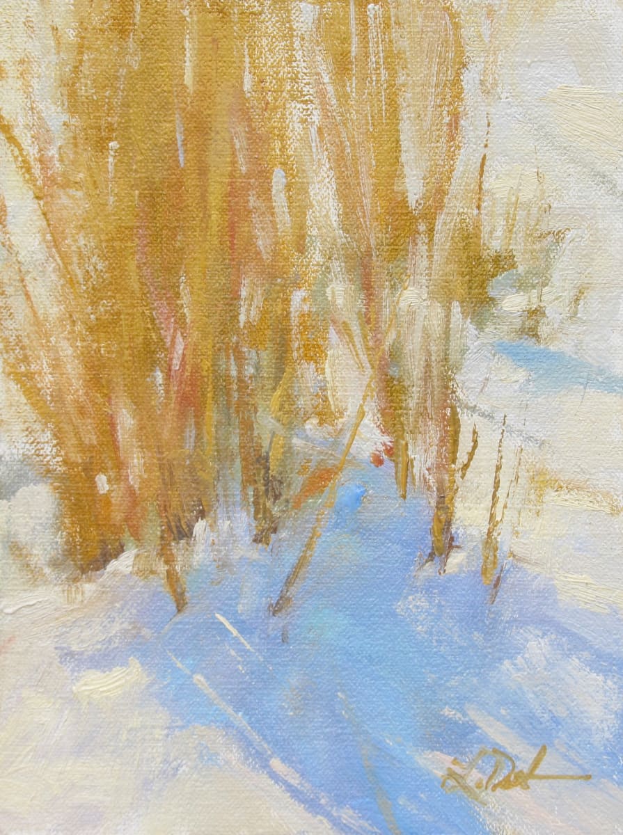 Grasses in Snow by Lamya Deeb, Image 1.