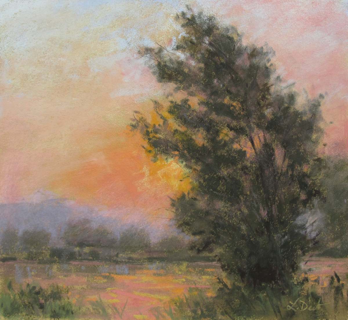 Sweet Pella Sunset by Lamya Deeb, Image 1.