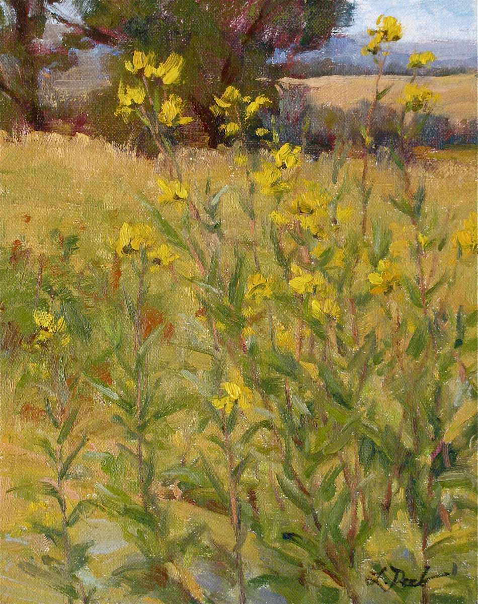 Wild Sunflowers by Lamya Deeb, Image 2.