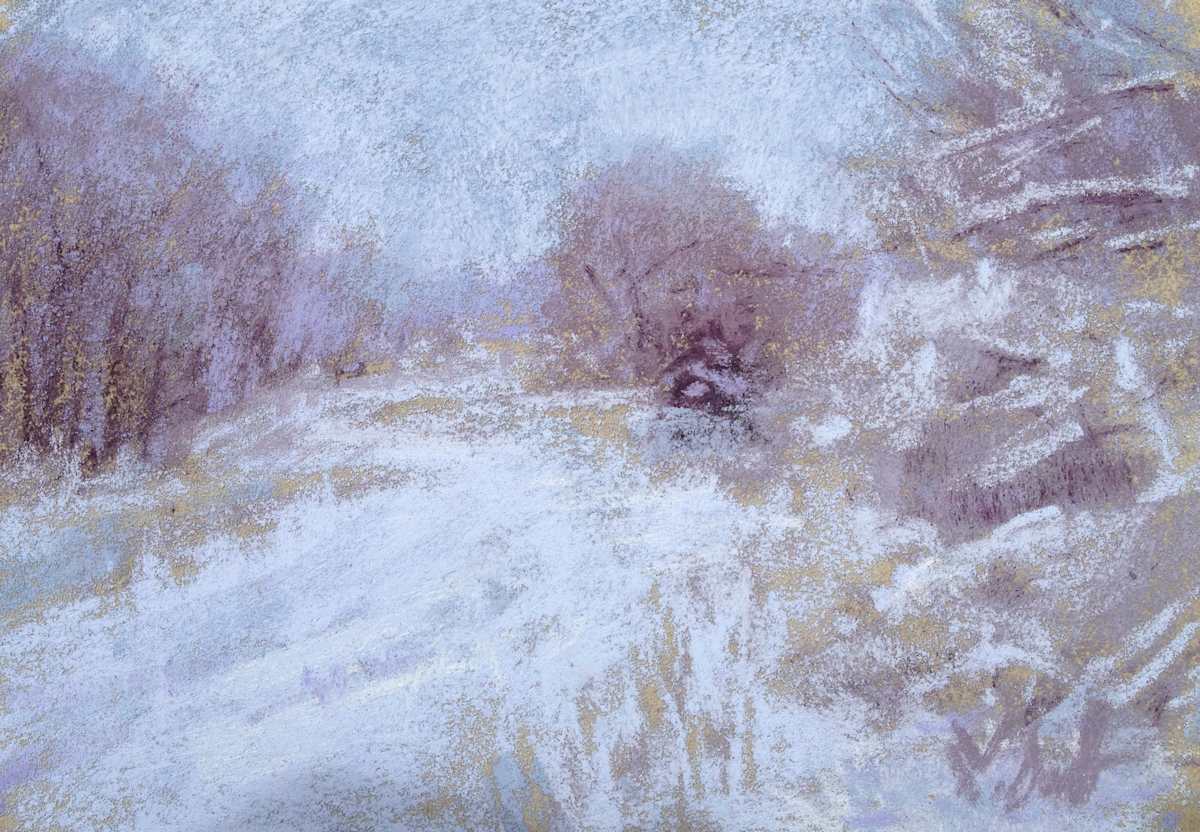 Snowy Day Trail by Lamya Deeb, Image 1.