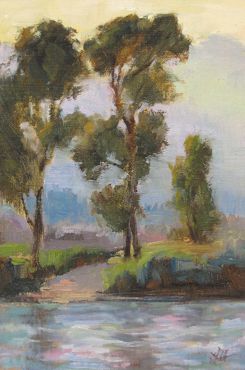 Three Trees by Lamya Deeb, Image 1.
