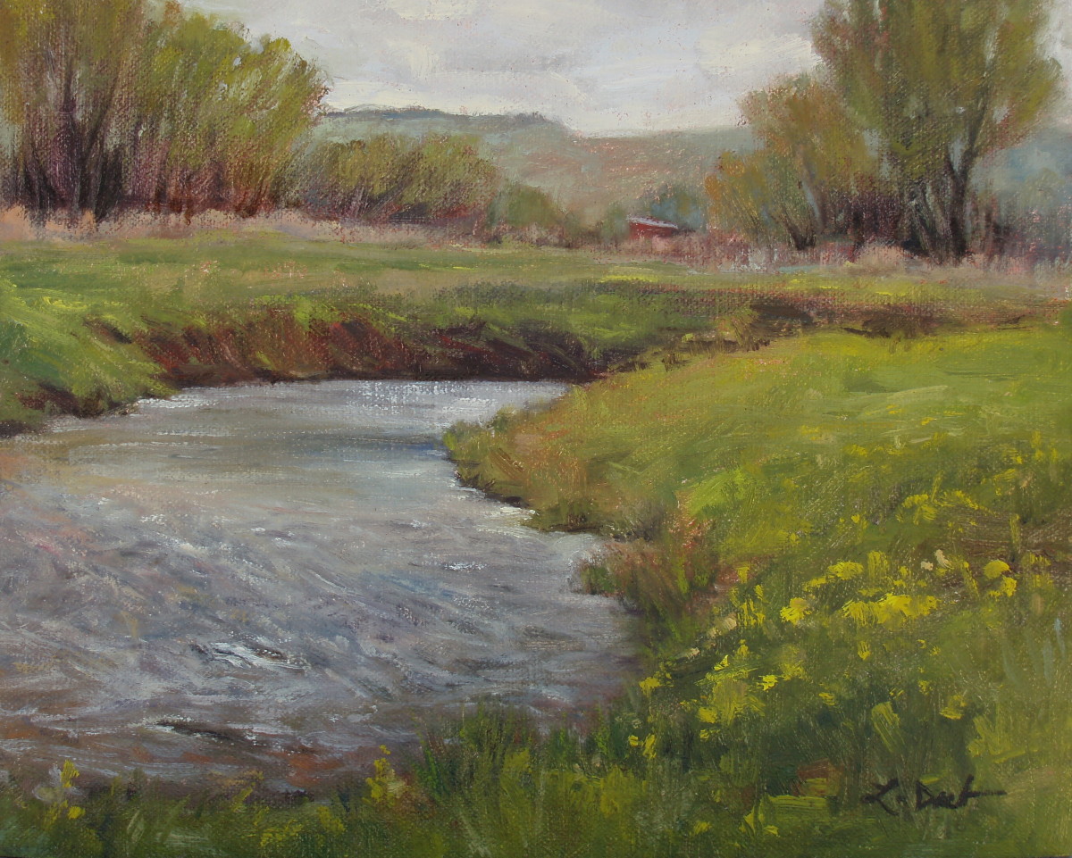 Spring Day, South Boulder Creek by Lamya Deeb 