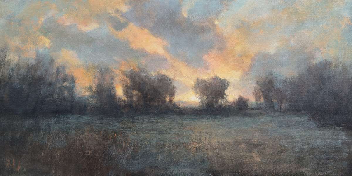 'Round About Sunset by Lamya Deeb, Image 1.