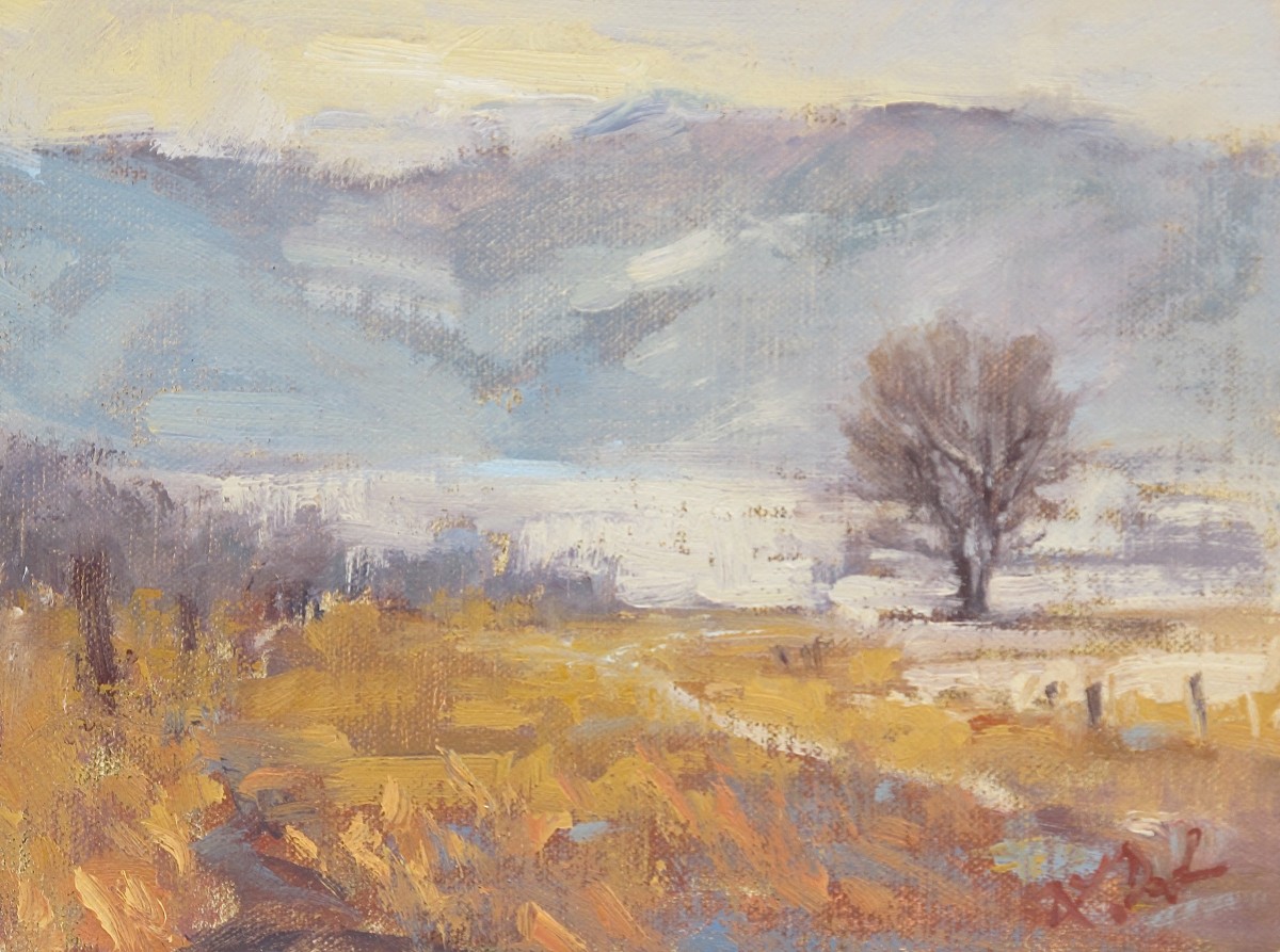 Winter, Alone by Lamya Deeb 