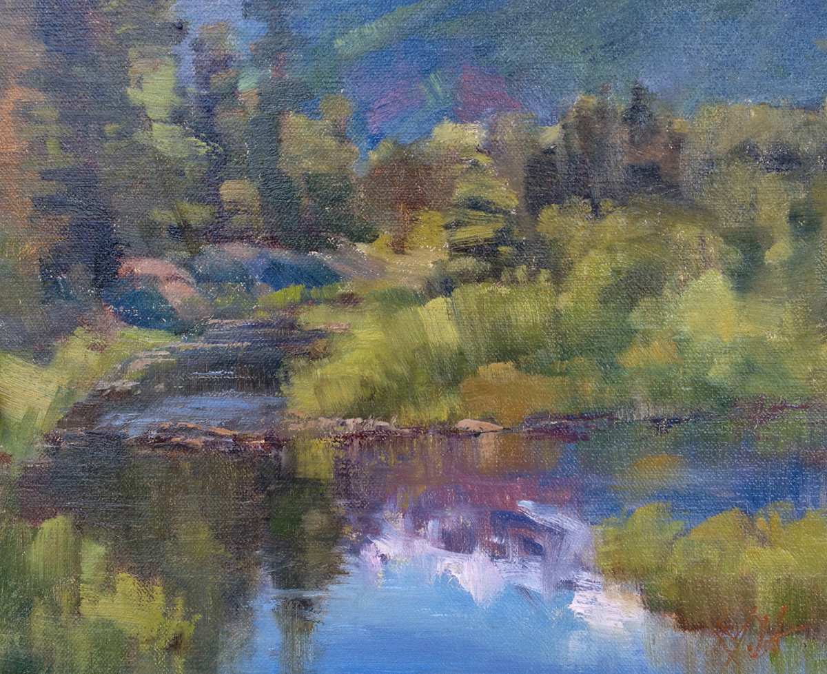 Morning Reflections by Lamya Deeb, Image 1.