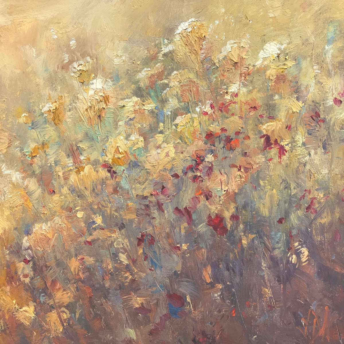 Chamisa & Red Berries by Lamya Deeb, Image 1.
