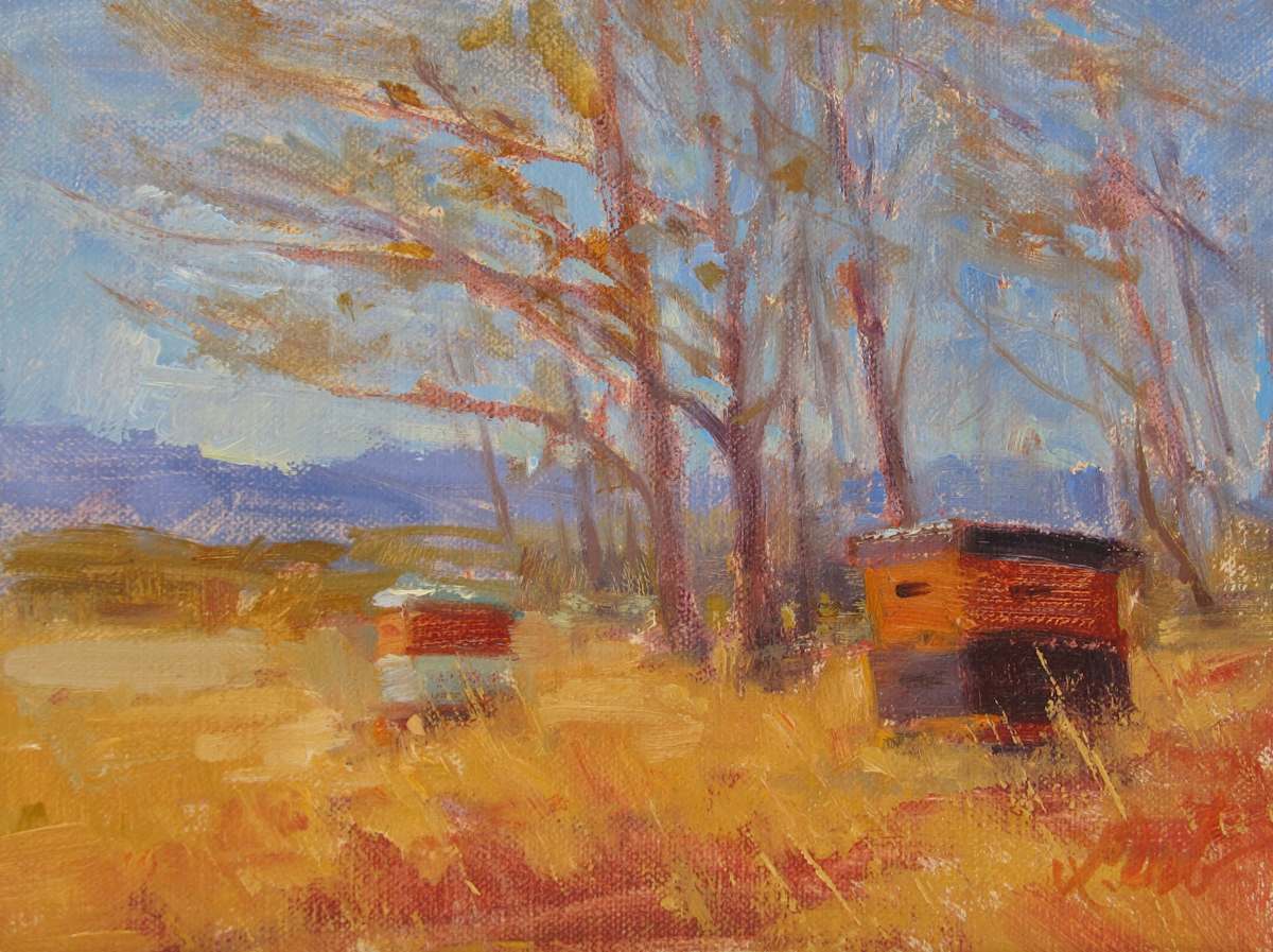 Bee Boxes by Lamya Deeb, Image 1.