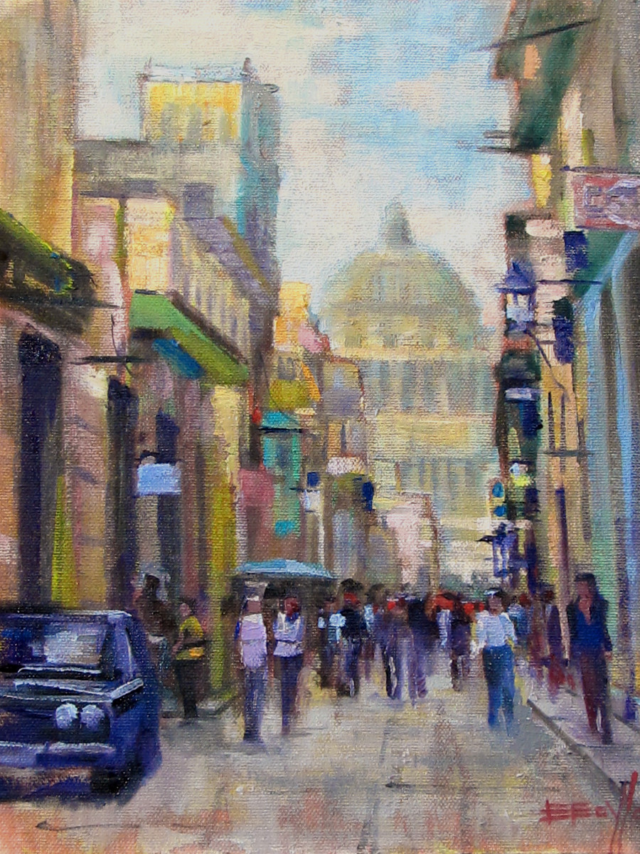 El Capitolio Stroll by Brenda Boylan 