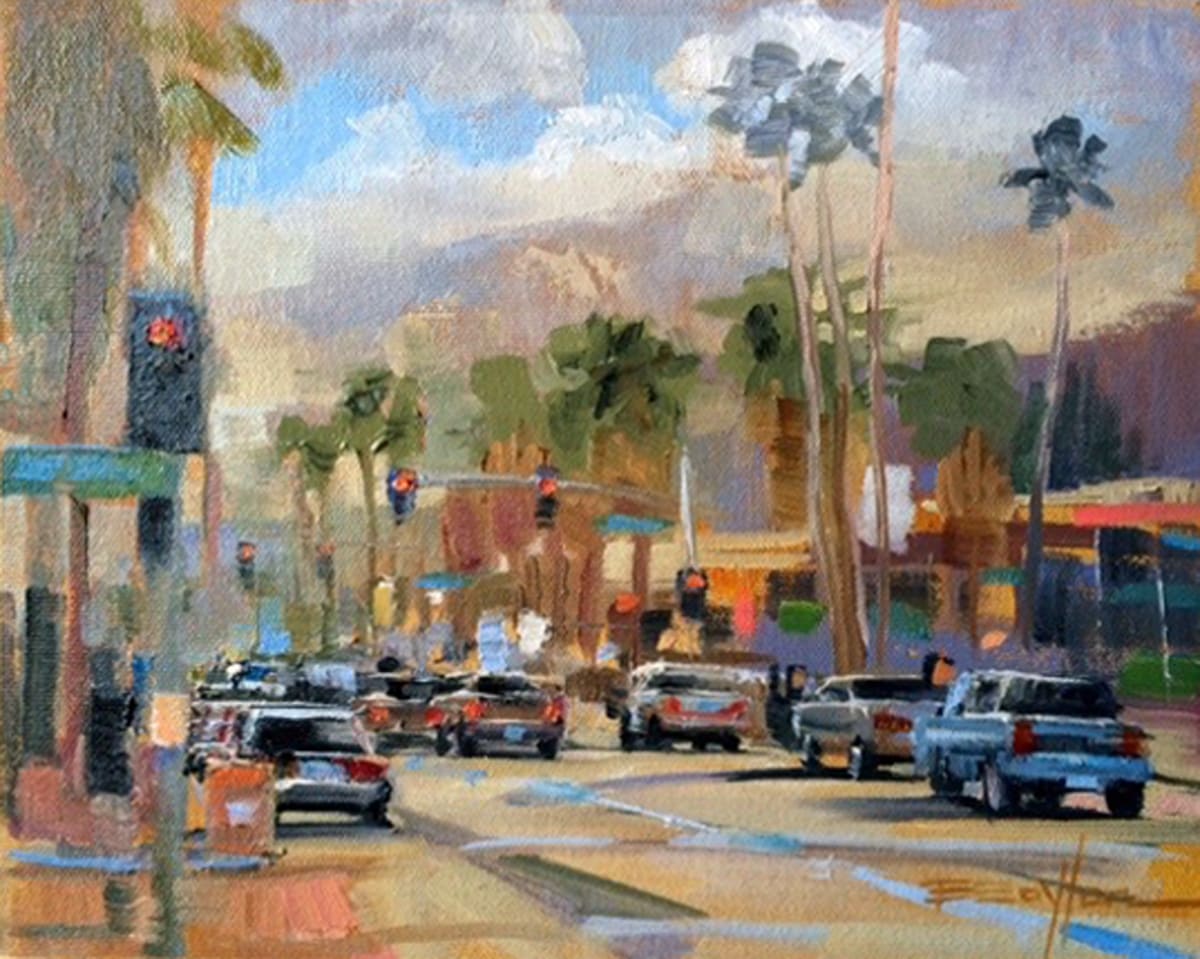 Palm Canyon Drive by Brenda Boylan 