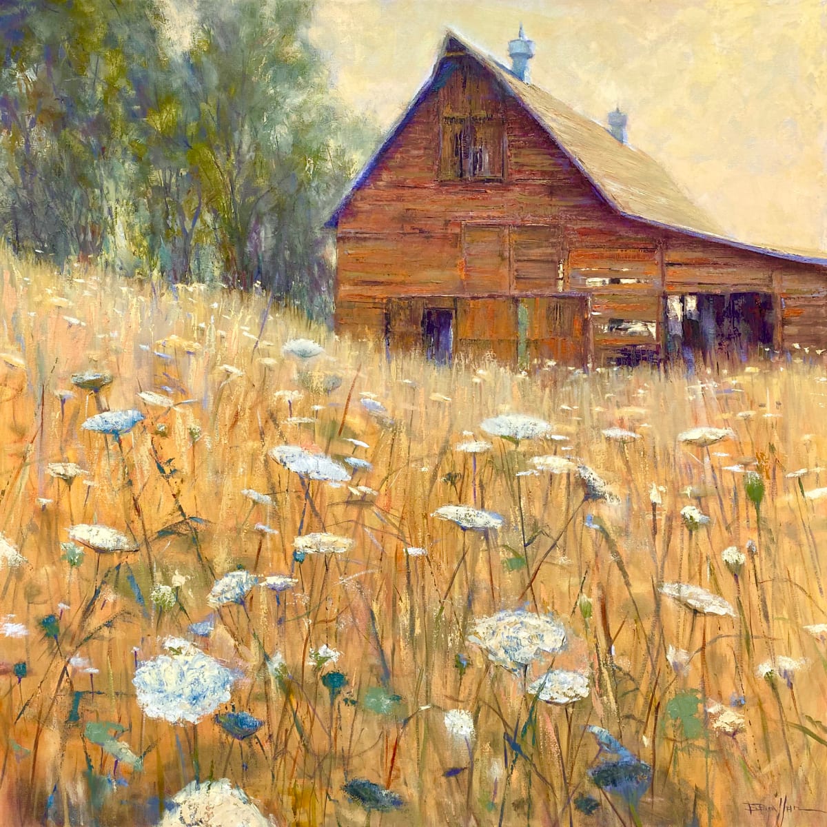There Sits a Sun-Baked Barn by Brenda Boylan 