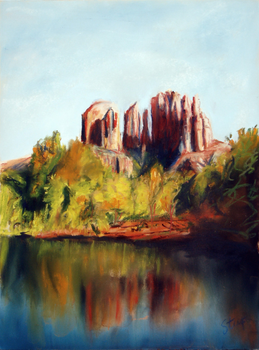 Cathedral Rock by Charles Stup 