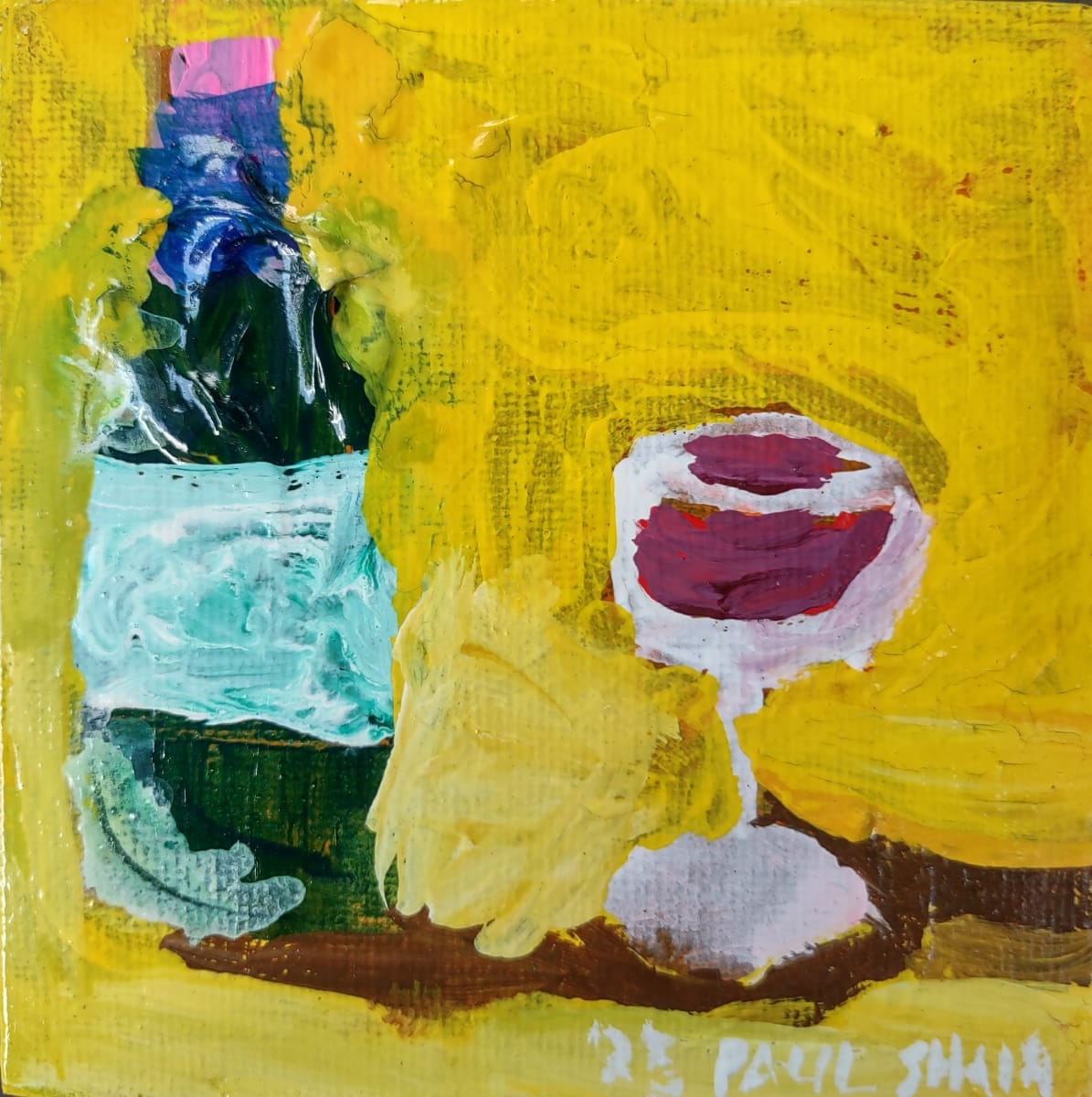 Red, Red Wine by Paul Shain 
