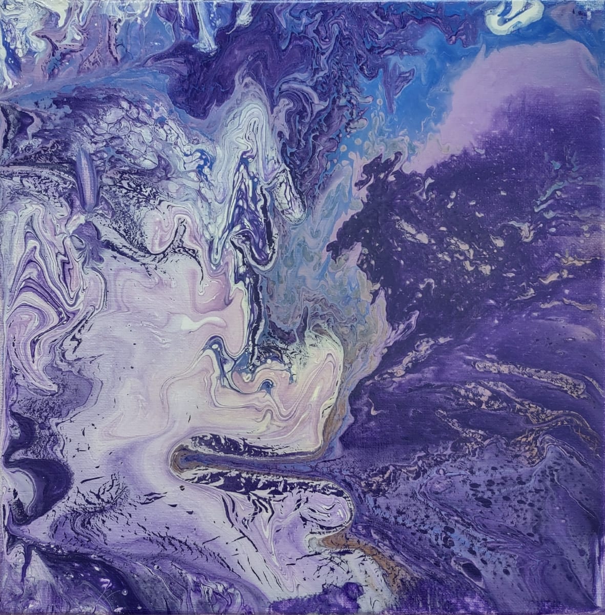 Purple Rainclouds by Paul Shain 