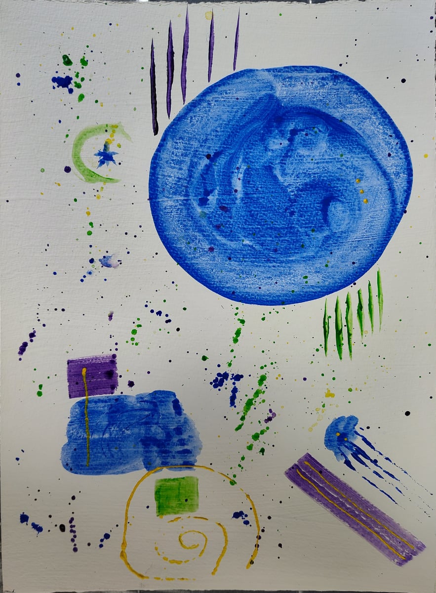 Blue Orb by Paul Shain 