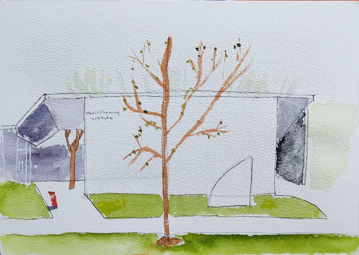 Menil Drawing Institute by Paul Shain 