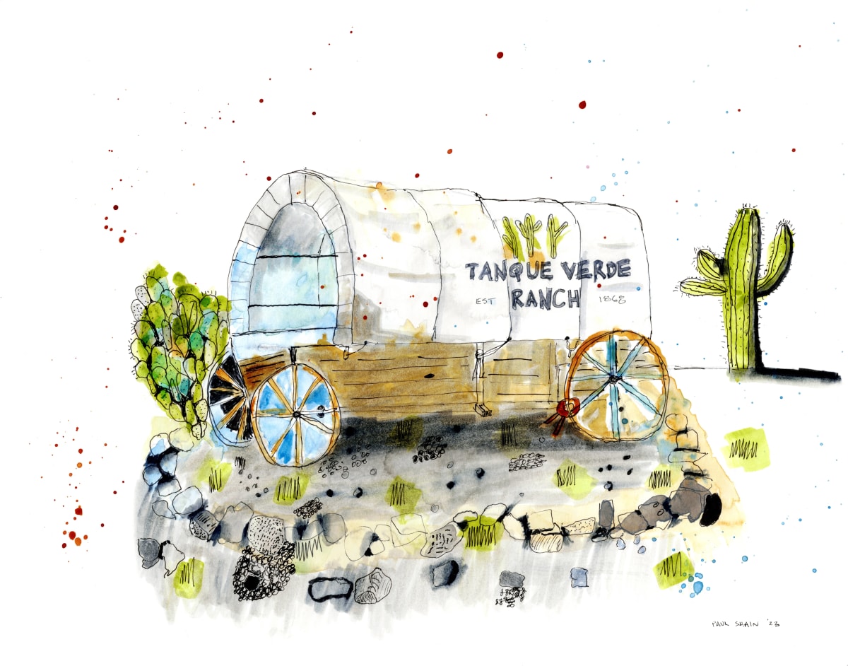 On the Wagon by Paul Shain 