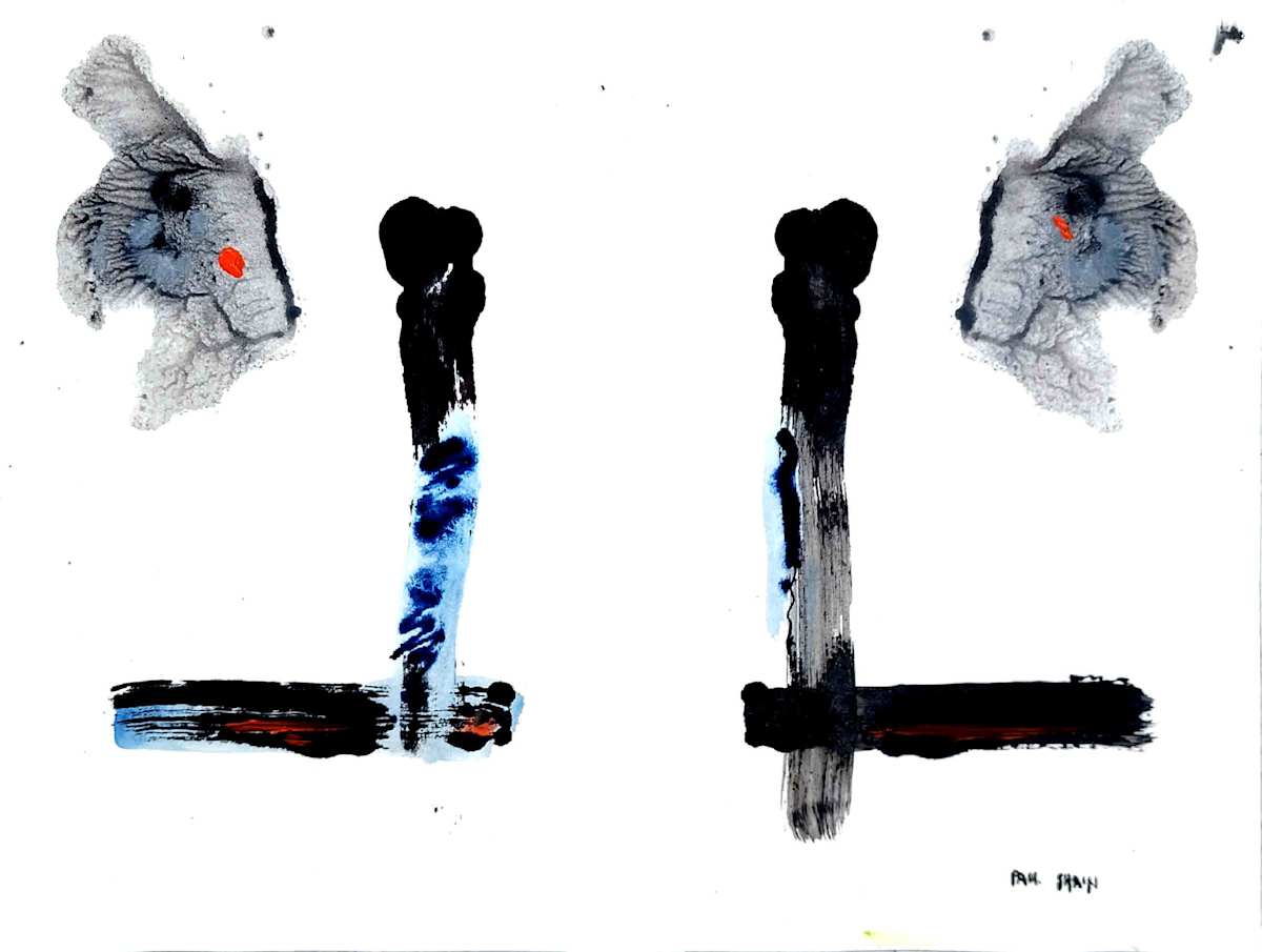 Note card: Reflections I by Paul Shain, Image 2.
