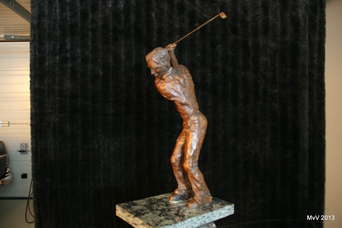 Golfplayer by Martin van Vlokhoven 