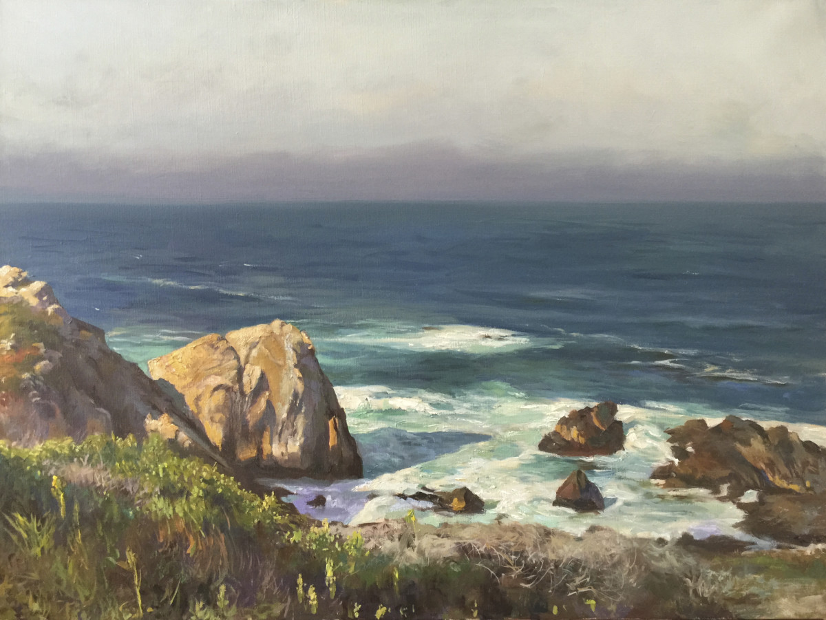 "California Coast" by Lili Anne Laurin 