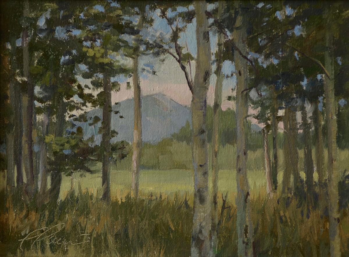 "Montana Aspens" by Lili Anne Laurin 