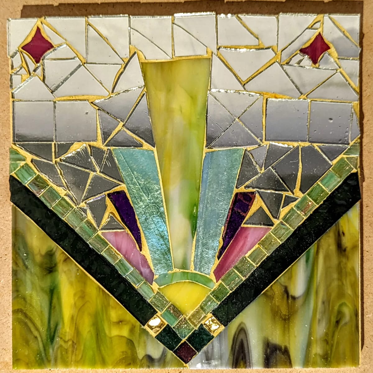 Art Deco Inspired Mosaic by Emily Stevens 