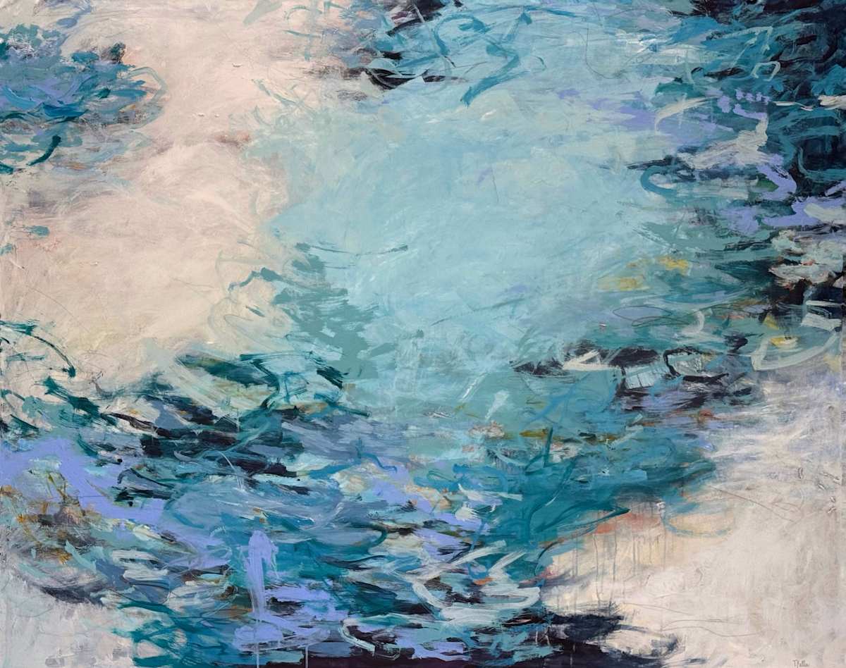 Floating Monet by Tammy Keller Contemporary Art 