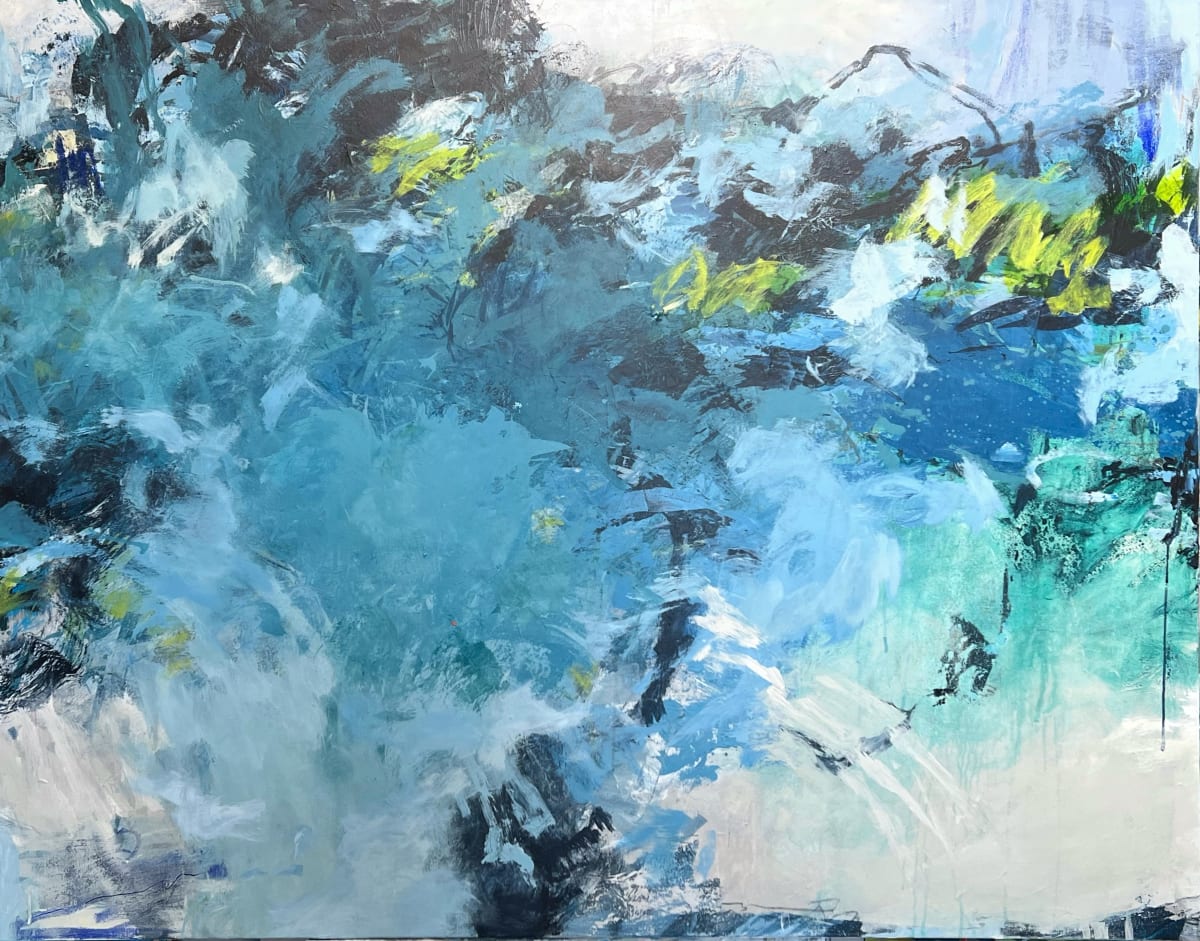 Rolling Tide by Tammy Keller Contemporary Art, Image 6.