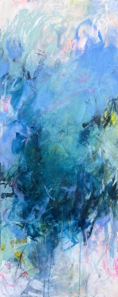 Heavenly Blues II by Tammy Keller Contemporary Art, Image 1.