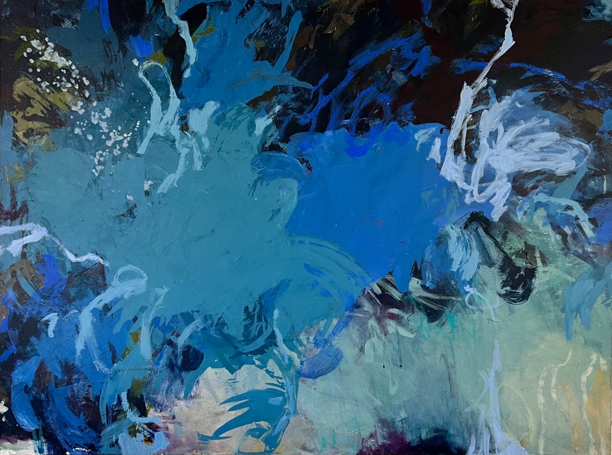Moody Blues by Tammy Keller Contemporary Art 