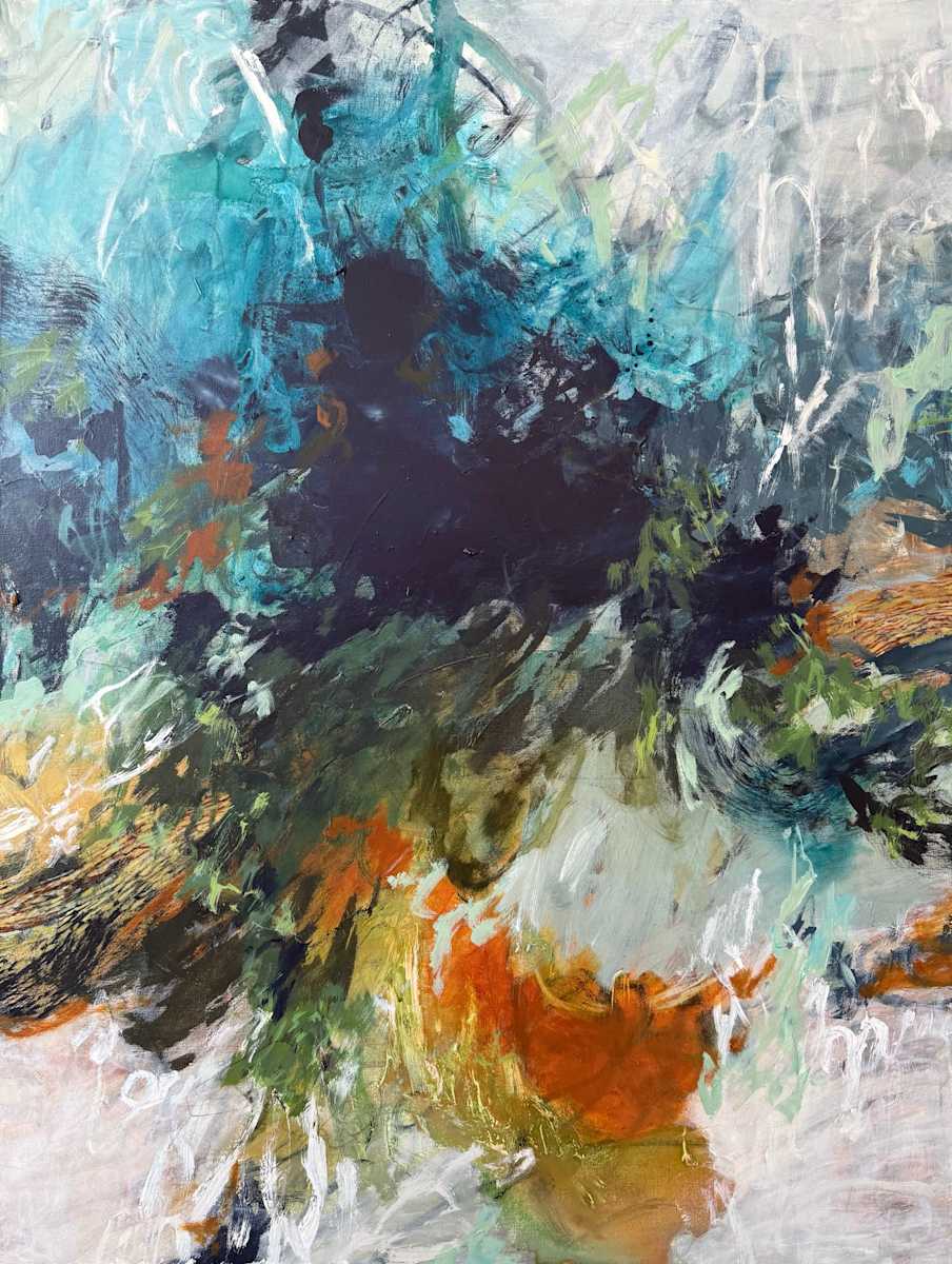 Crystal's Blue by Tammy Keller Contemporary Art, Image 5.