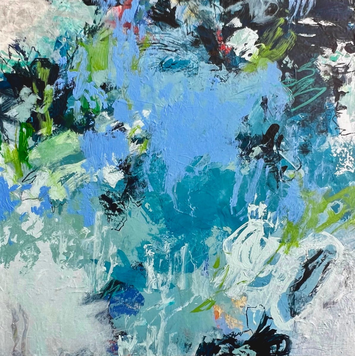 Stepping Up by Tammy Keller Contemporary Art 
