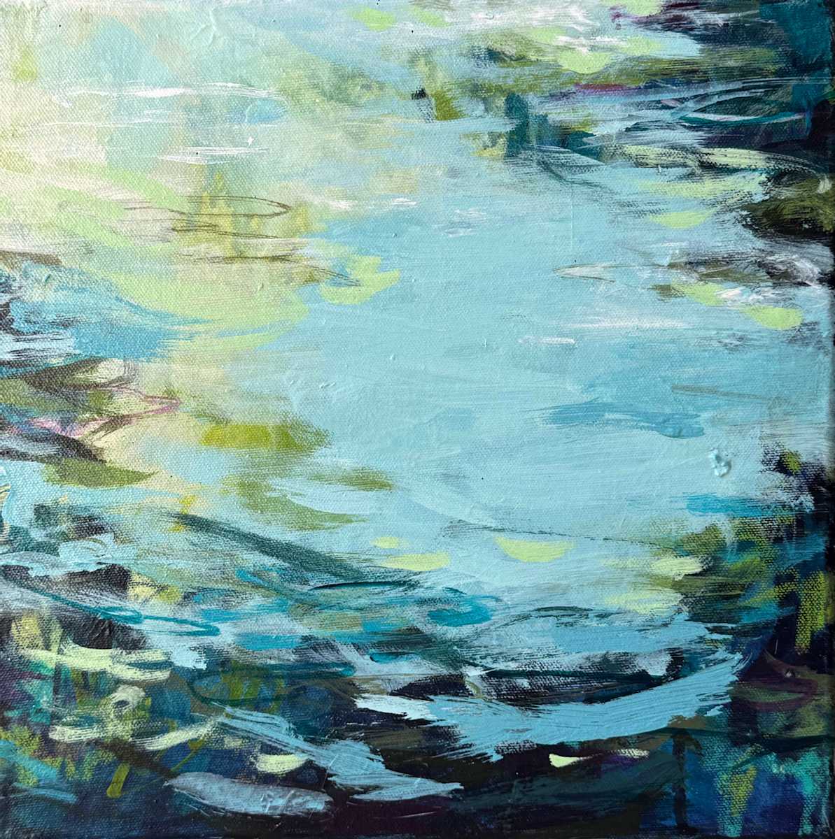 Monet Mini #1 by Tammy Keller Contemporary Art, Image 4.