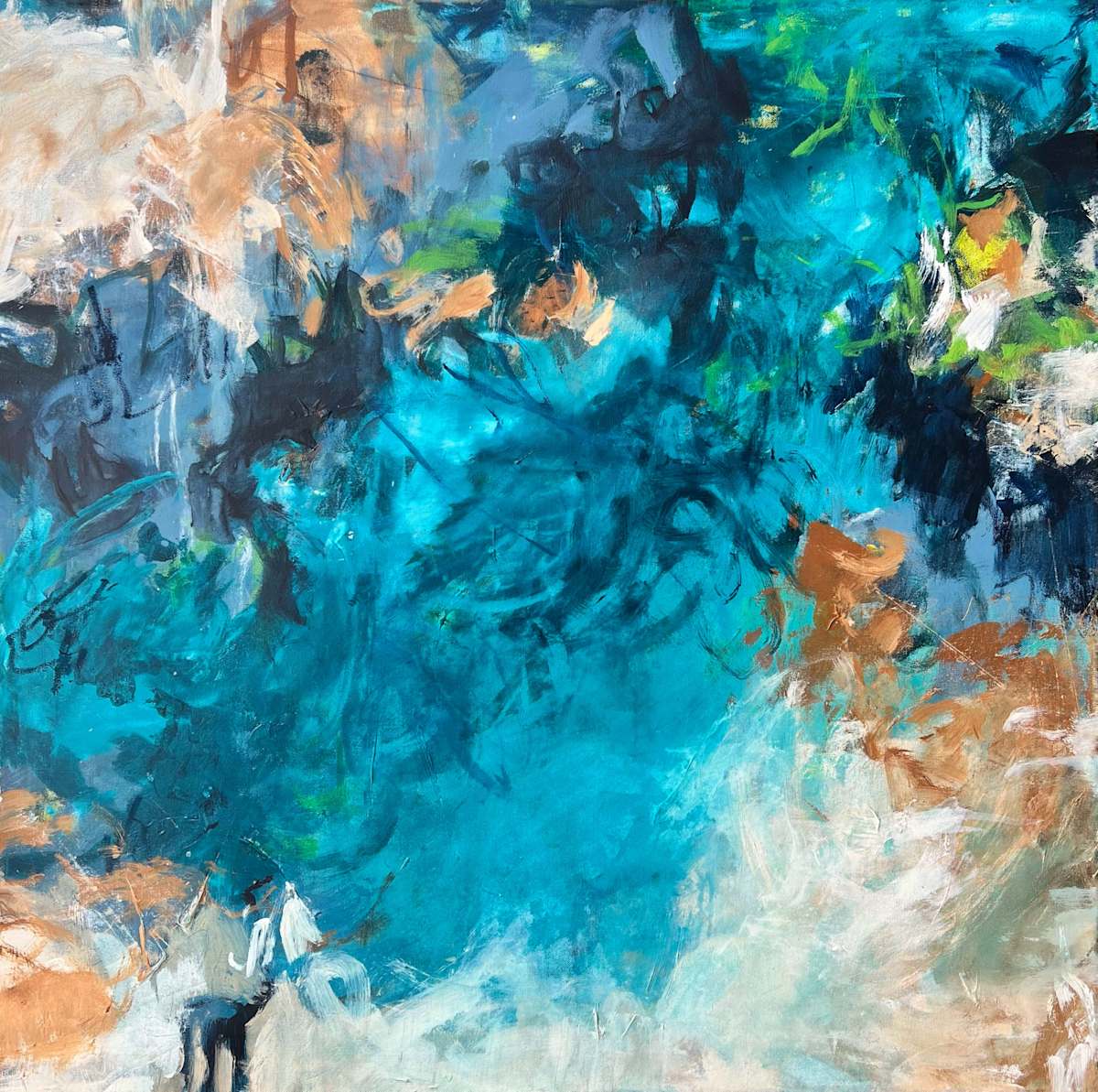 Coastal Pool by Tammy Keller Contemporary Art 