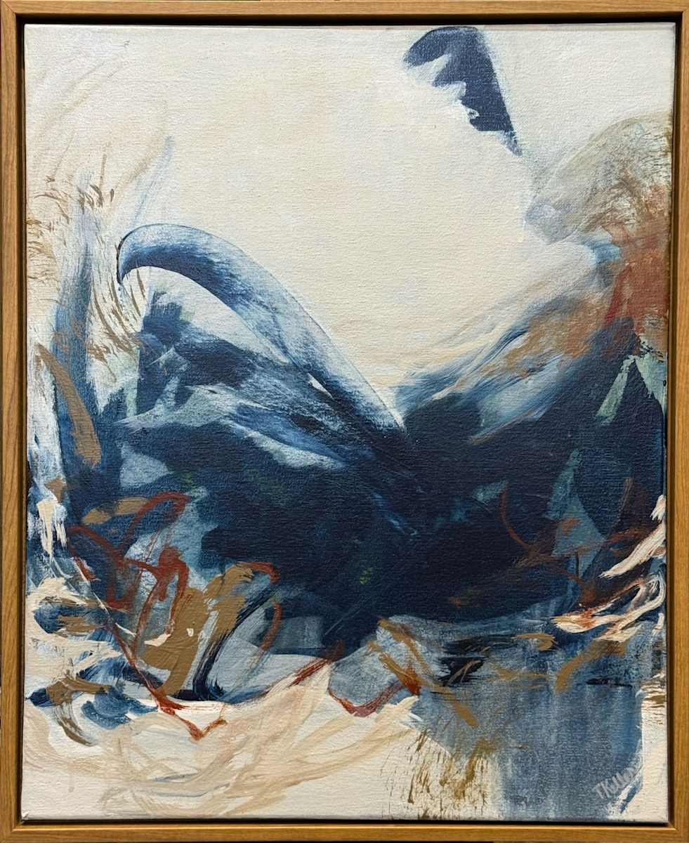 Navy's Strength by Tammy Keller Contemporary Art, Image 4.