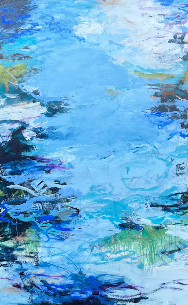 Monet's Florida I by Tammy Keller Contemporary Art 