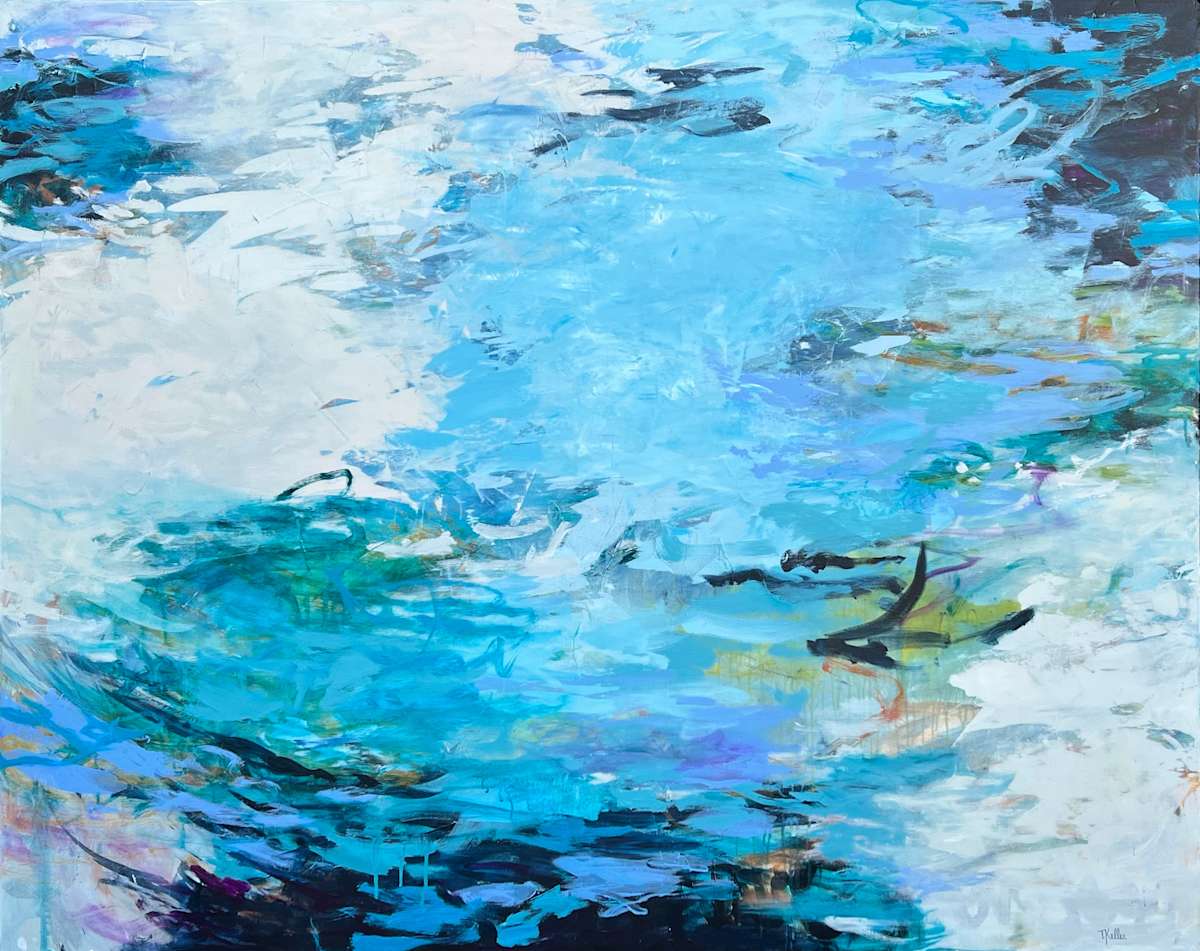 Monet’s Dive by Tammy Keller Contemporary Art, Image 1.