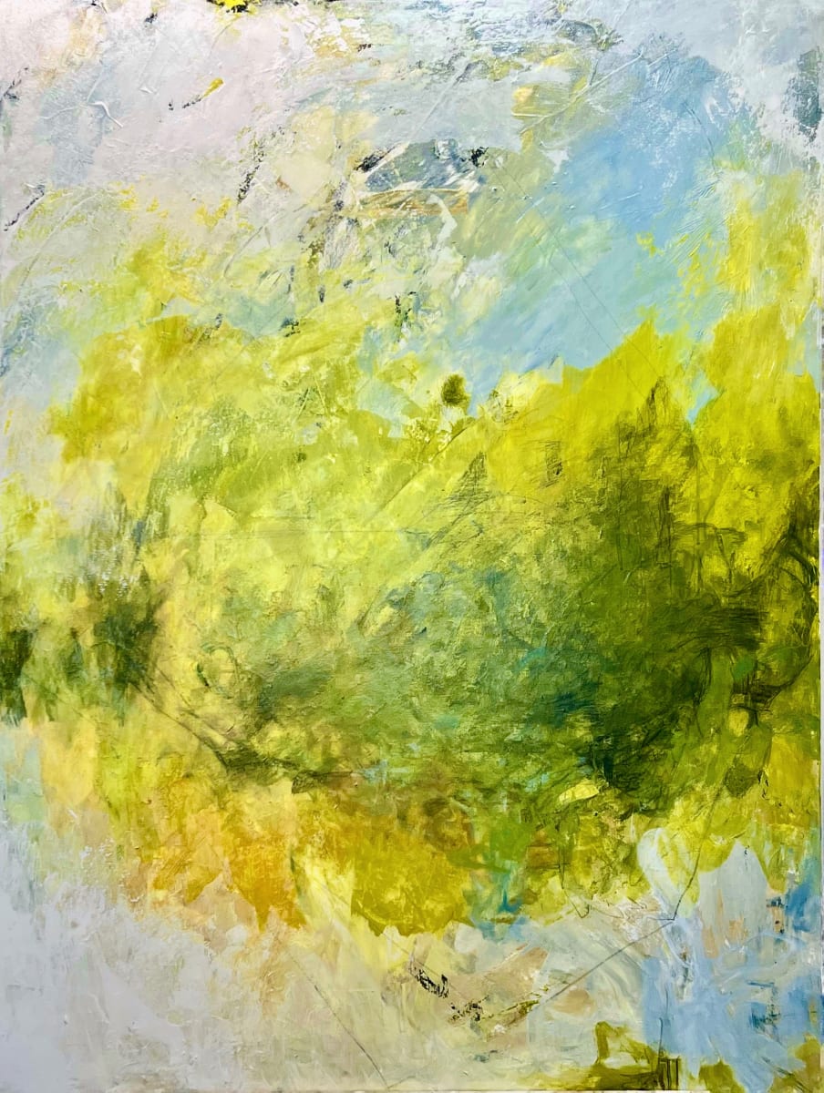 Green Ovation by Tammy Keller Contemporary Art 