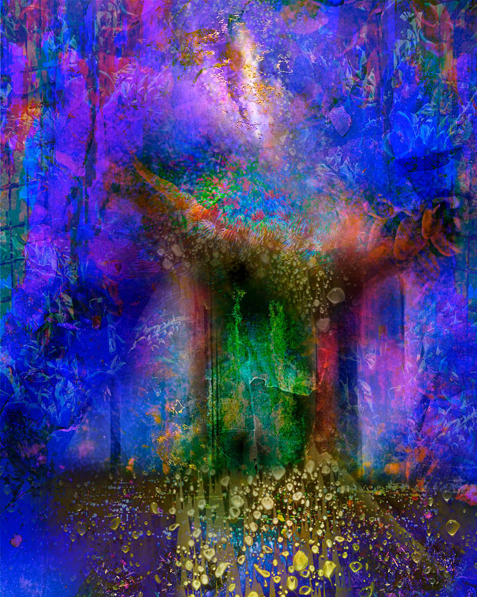 Garden Gate 1/20 by Elaine Pratt