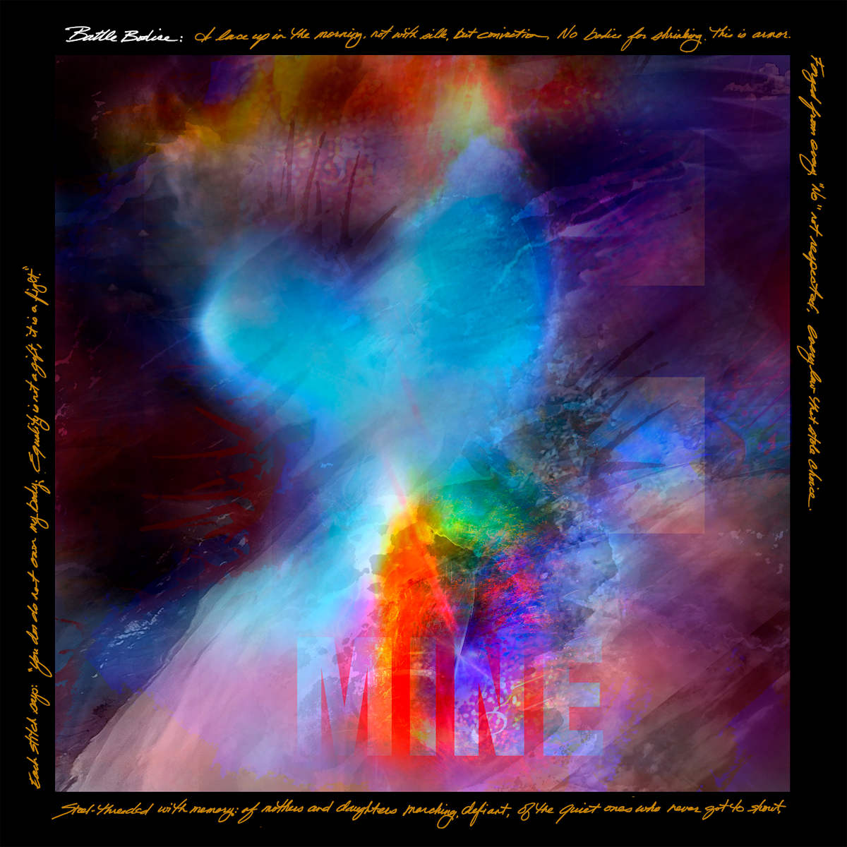 Battle Bodice Print 1/200 by Elaine Pratt