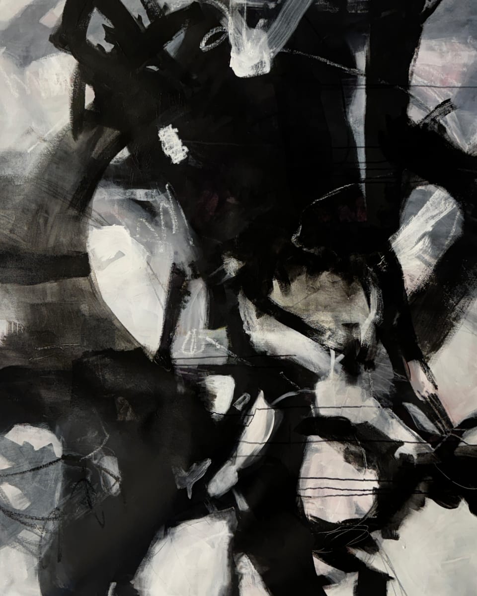 Impending by Carol MacConnell  Image: Impending. Original abstract painting by Carol MacConnell