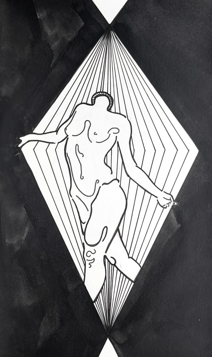 Ink Drawing 2017 III by Lex R. Thomas 