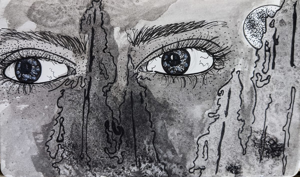 Ink Drawing 2017 by Lex R. Thomas 