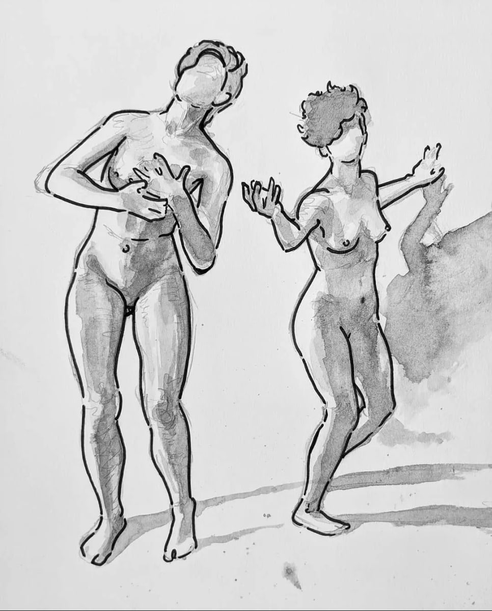 Nude Study 2020 by Lex R. Thomas, Image 1.