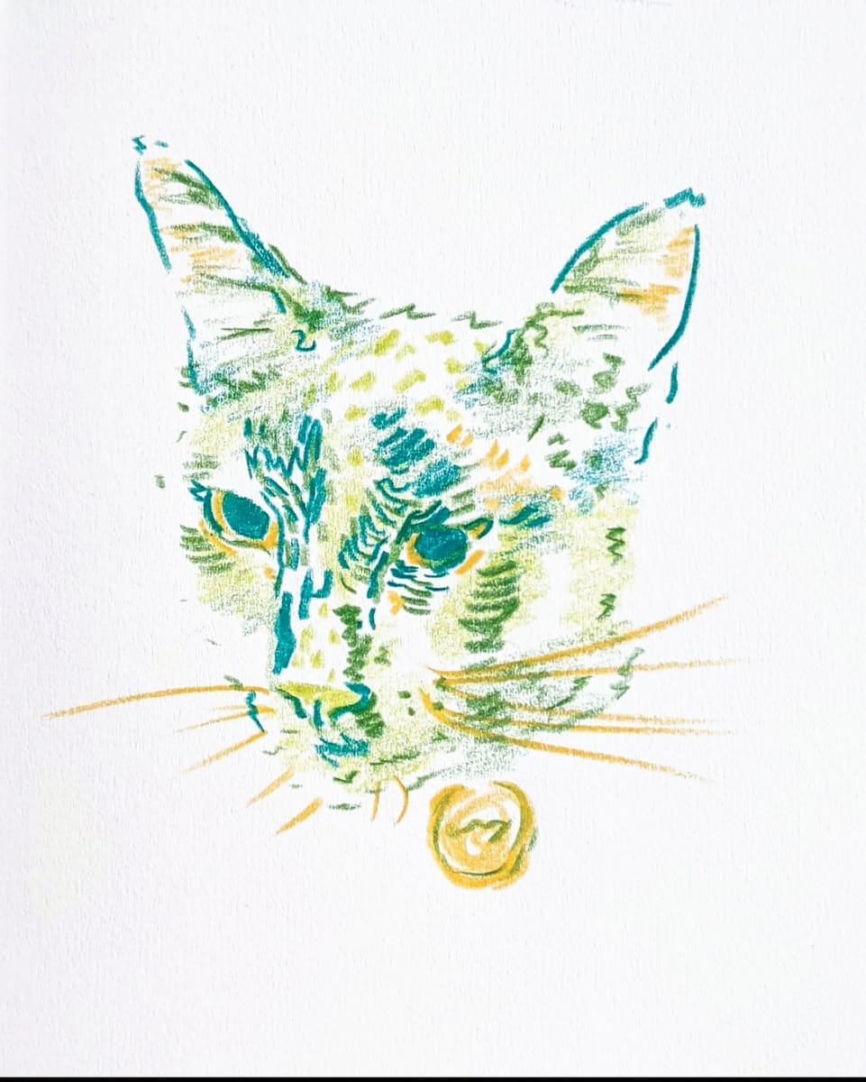 Cat Study 2021 II by Lex R. Thomas 