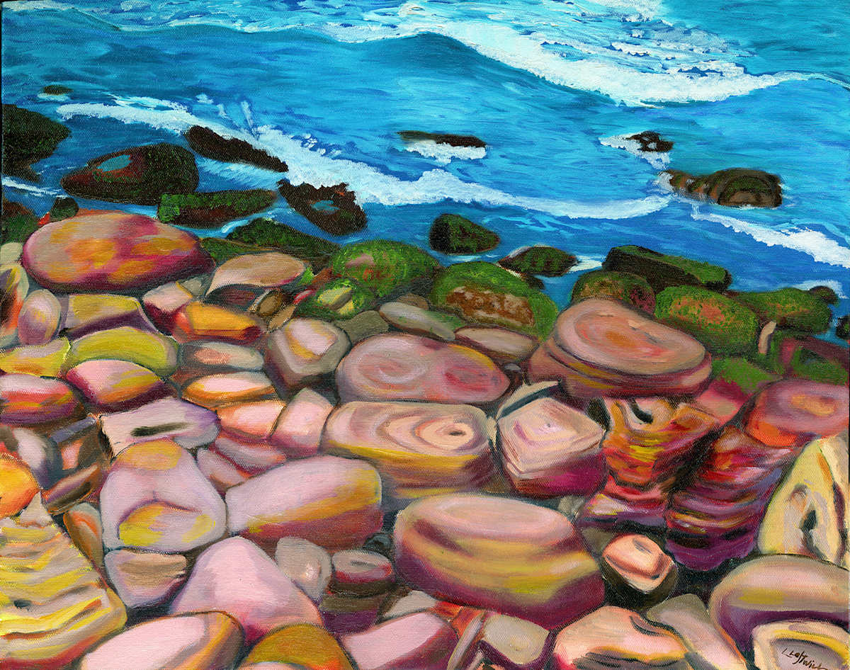 BONDI ROCKS by Linda Leftwich, Image 1.