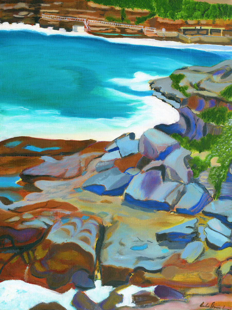 BRONTE ROCKS by Linda Leftwich 