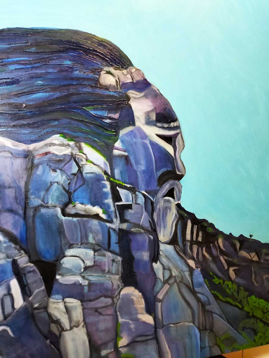 TIBROGARAN by Linda Leftwich  Image: Detail - in progress