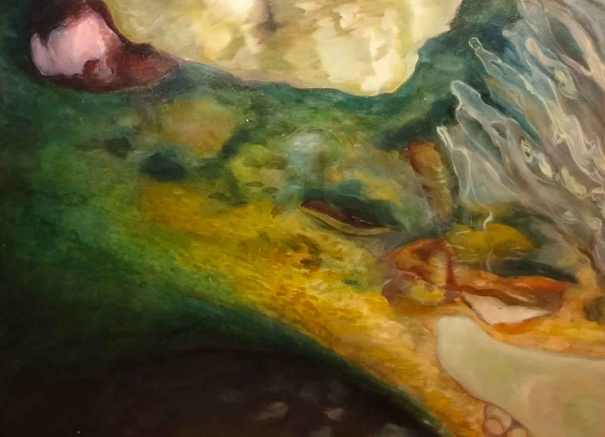 VALLEY STREAM by Linda Leftwich  Image: Currumbin Valley stream