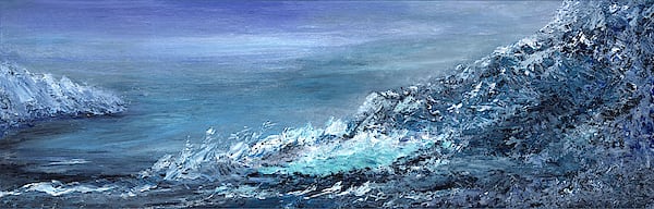 Arctic Beauty by CHERYL L KANUCK  Image: Arctic Beauty- Original acrylic painting by Cheryl Kanuck